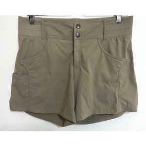 Title Nine Shorts Womens 6 Timber Flat Front Chino Short Clamber 5" Hiking c